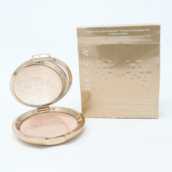 Becca Shimmerng Skin Perfector Pressed Highlighter 0.28oz Champagne Pop New