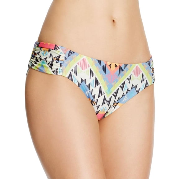 Becca Womens Printed Low-Rise Swim Bottom Separates