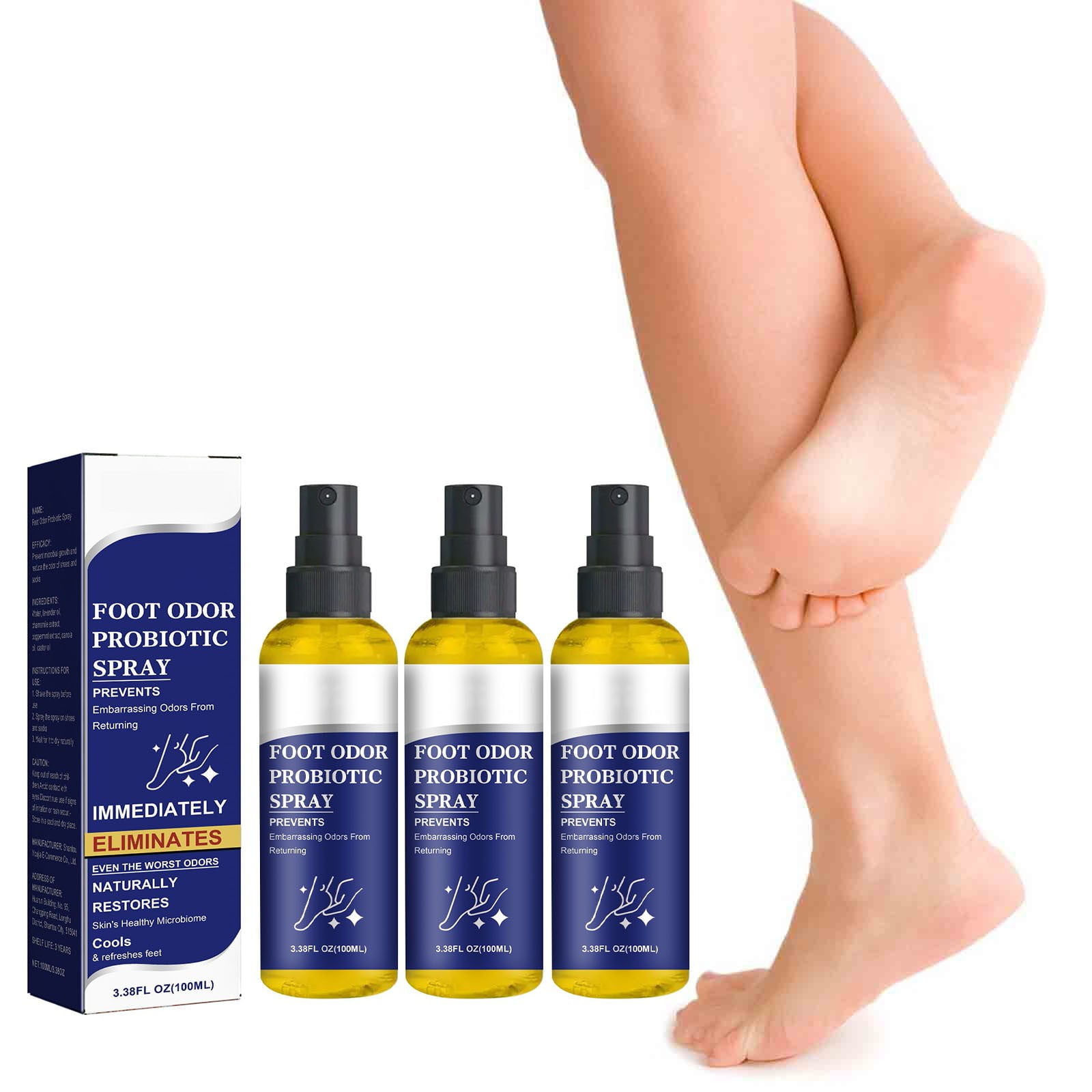 Beccgirl Clearance Sales Odor And Sweat Feet Fast Acting Shoe And Sock