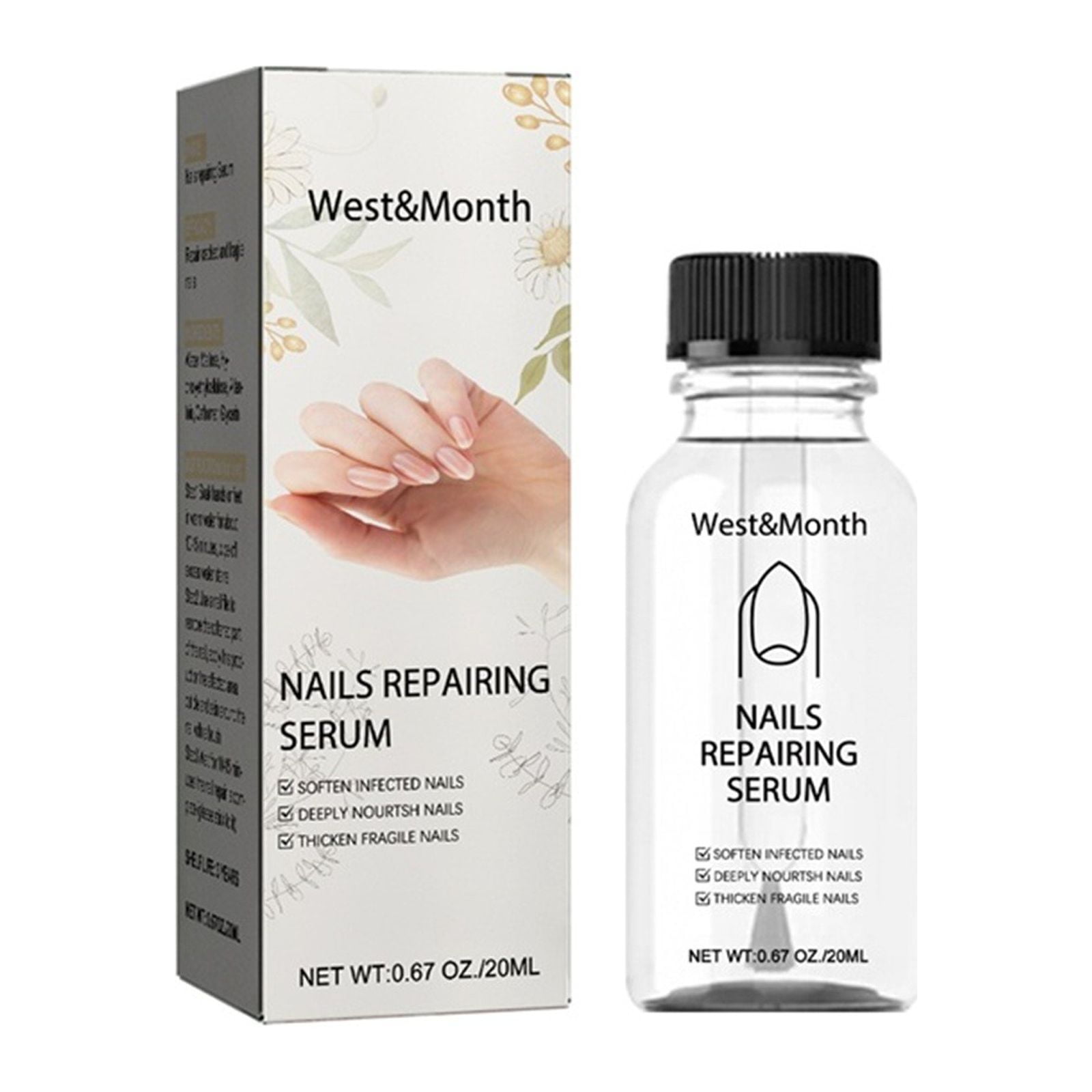 Beccgirl NailAid Biotin,Nail Renewal ,Nail Treatment & Strengthener