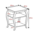 thumbnail image 1 of Becci End Table Walnut - Saltoro Sherpi, 1 of 17