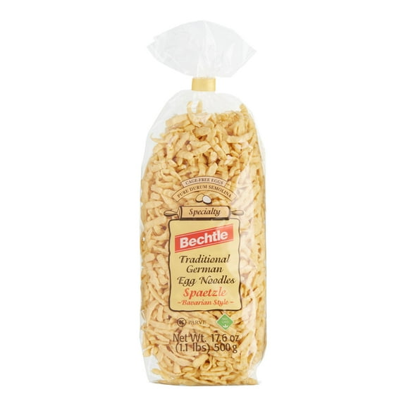 Bechtle Traditional Bavarian Style Spaetzle Egg Pasta 17.6 oz. Pack of 2