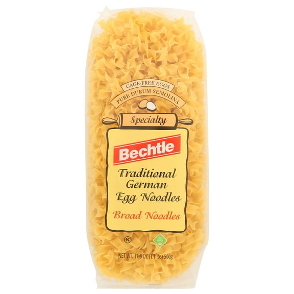 Pack of 12, Bechtle Traditional German Egg Noodles - Broad Noodles, 1.1 lbs