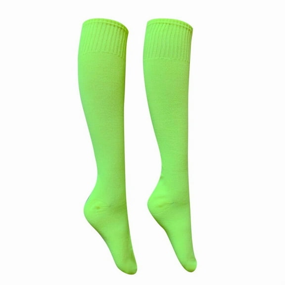 Becikitc Men’s Over Knee High Football Soccer Sport Socks – Multi Colors, 1/2/3 Pairs
