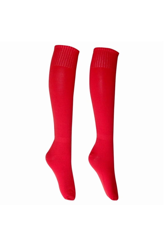 Men’s Over Knee High Football Soccer Sport Socks – Multi Colors, 1/2/3 Pairs