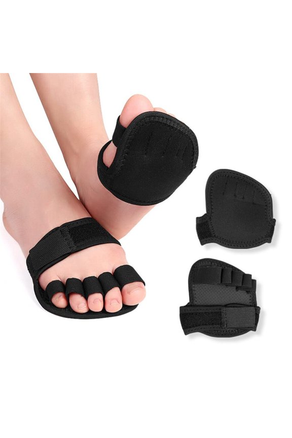 SBR Toe Support Brace with Soft Hook and Loop, Anti-Slip Hammer Toe Cushion for Bunions and Overlapping Toes, 1-3Pair