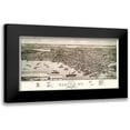 thumbnail image 1 of Beck 24x14 Black Modern Framed Museum Art Print Titled - Seattle Washington - Beck 1884, 1 of 5