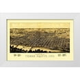 thumbnail image 1 of Beck 32x21 White Modern Wood Framed Museum Art Print Titled - Terre Haute Indiana - Beck 1880, 1 of 4