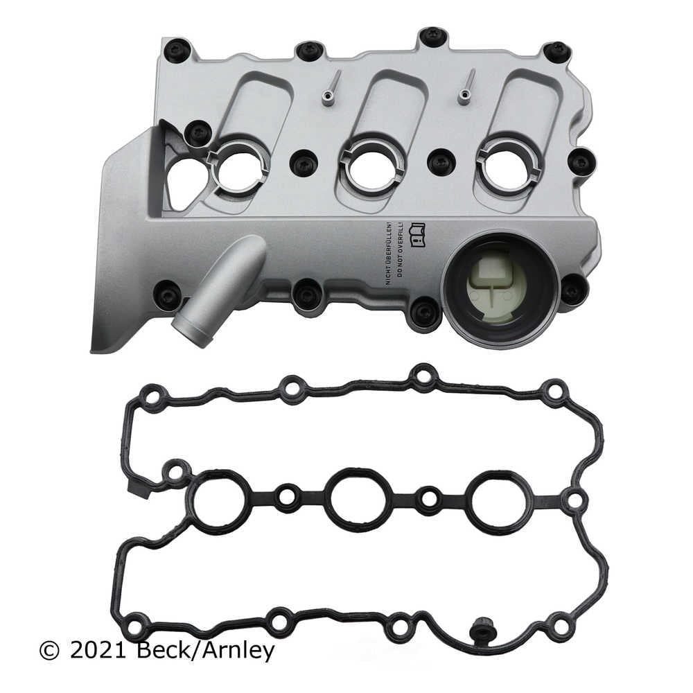 Beck Arnley 036-0037 Valve Cover Assembly For 05-09 A4 A4 Quattro A6 A6 Quattro Fits select: 2005-2008 AUDI A6, 2005-2008 AUDI A4
