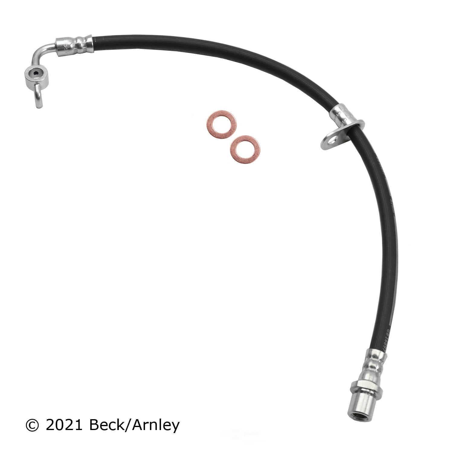 Beck Arnley 0732126 Brake Hose Fits select: 2013-2016 TOYOTA SCION FR-S, 2013-2020 SUBARU BRZ