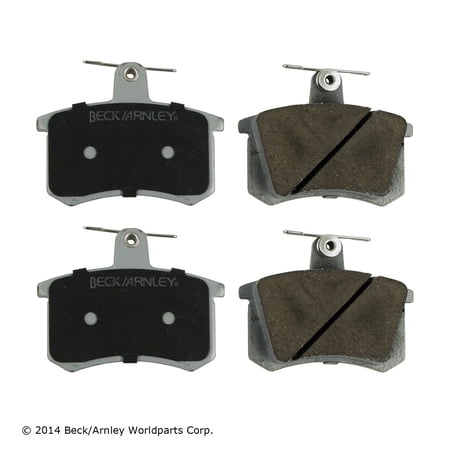 Beck/Arnley 085-1189 Disc Brake Pad Fits select: 2000-2001 AUDI A4, 1999 AUDI A4 1.8T QUATTRO