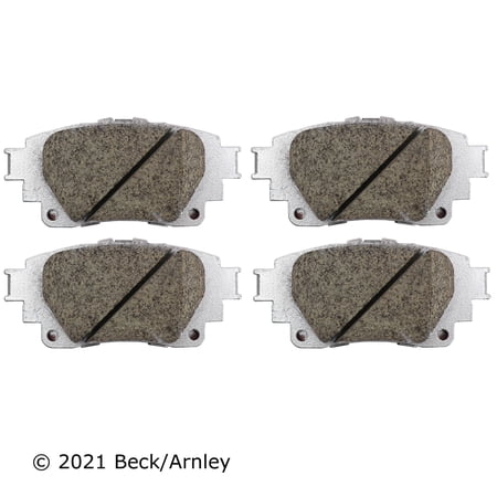 Beck Arnley 0852109 Premium Application Specific Material Brake Pads