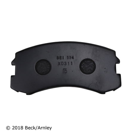 Beck/Arnley 089-1690 Disc Brake Pad Fits select: 2002 MITSUBISHI LANCER, 2003-2006 MITSUBISHI LANCER ES
