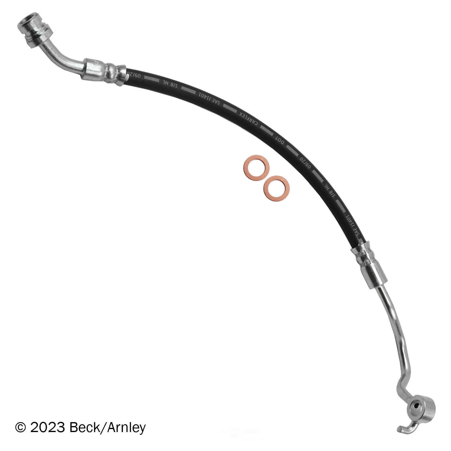 Beck Arnley Brake & Chassis Brake Hose Brake Hose 073-2146 Fits select: 2007-2012 KIA SEDONA, 2007-2008 HYUNDAI ENTOURAGE