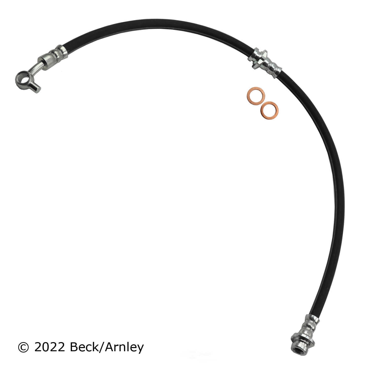 Beck Arnley Brake Hose 073-2133 Fits select: 2014-2020 NISSAN ROGUE