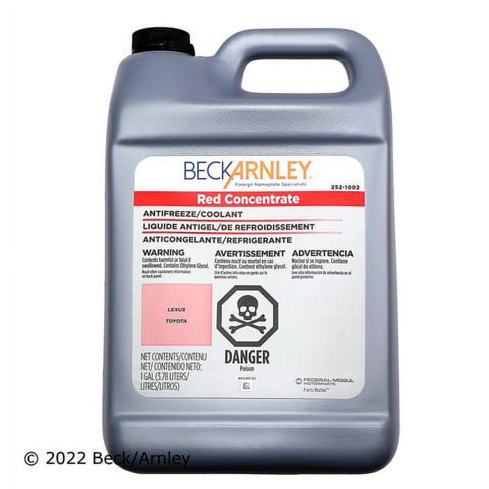 Beck/Arnley Engine Coolant / Antifreeze P/N:252 1002