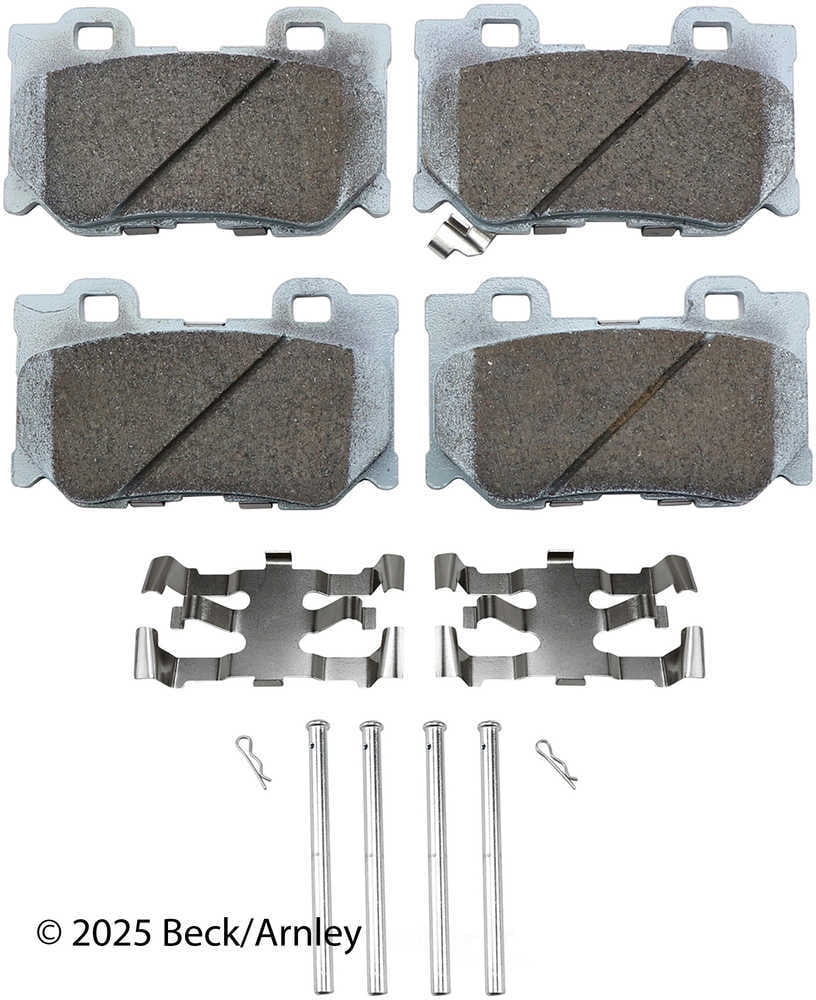 Beck/Arnley 085-6908 Disc Brake Pad