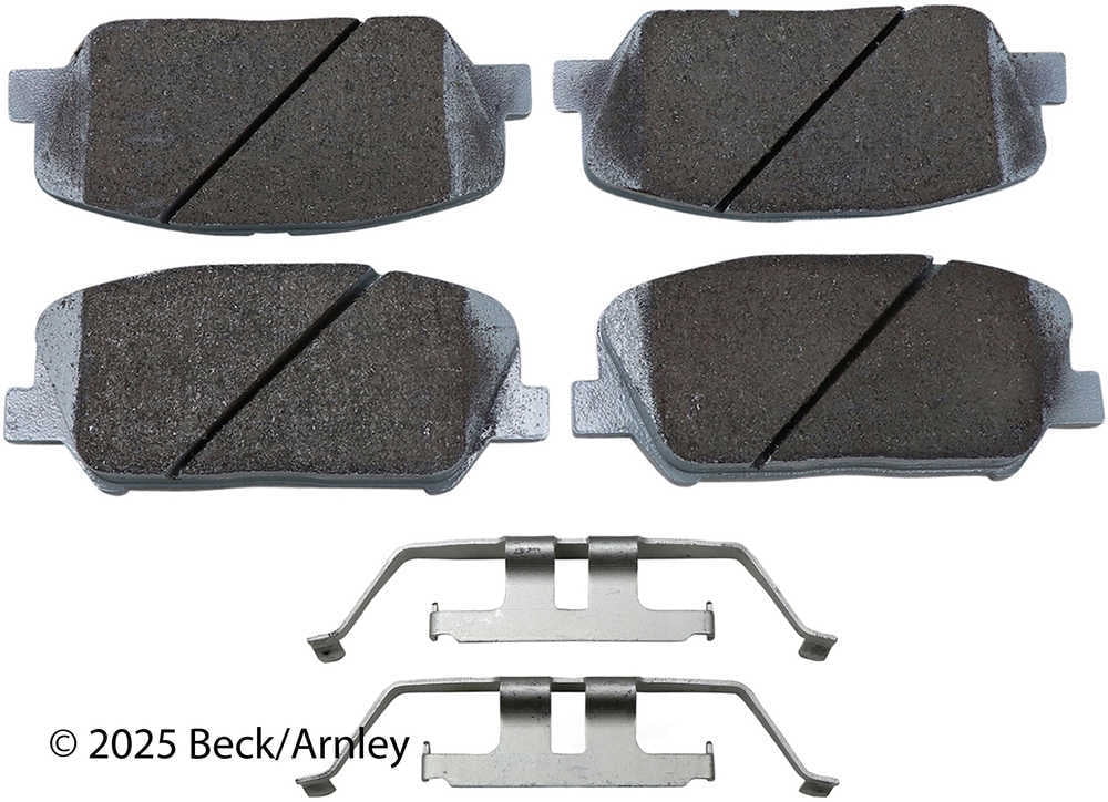 Beck/Arnley 085-6958 Disc Brake Pad