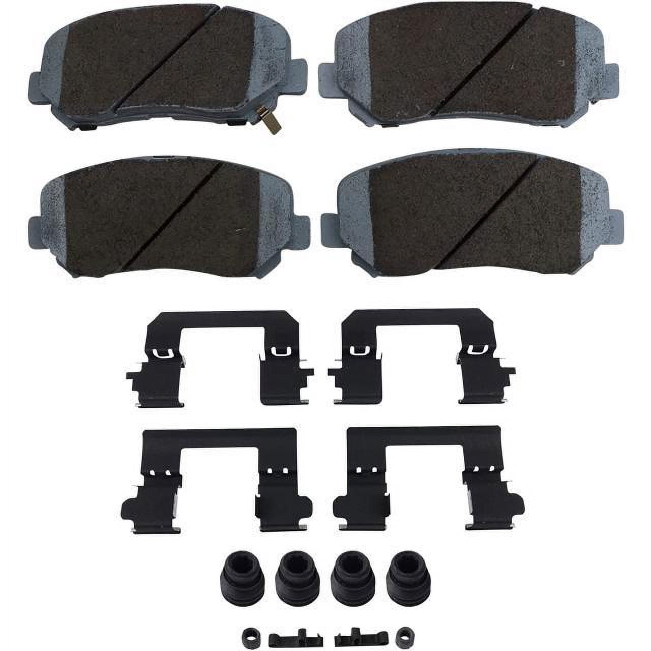 Beck Arnley Premium Application Specific Material Pads With Hardware 085-6963