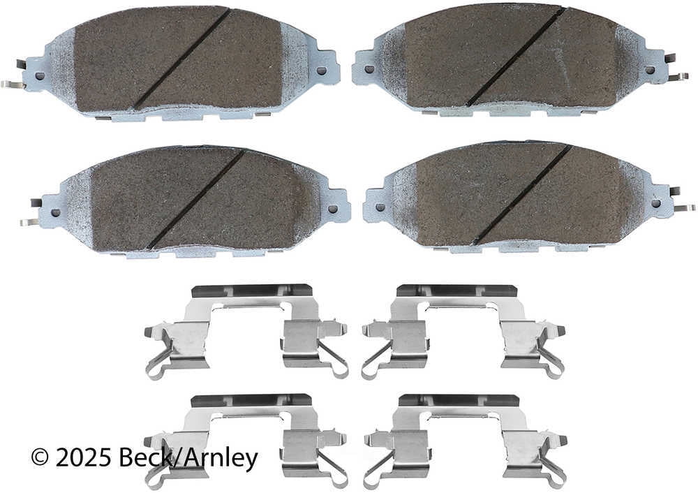 Beck/Arnley 085-6966 Disc Brake Pad