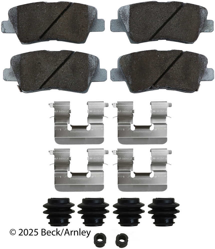 Beck/Arnley 085-6973 Disc Brake Pad