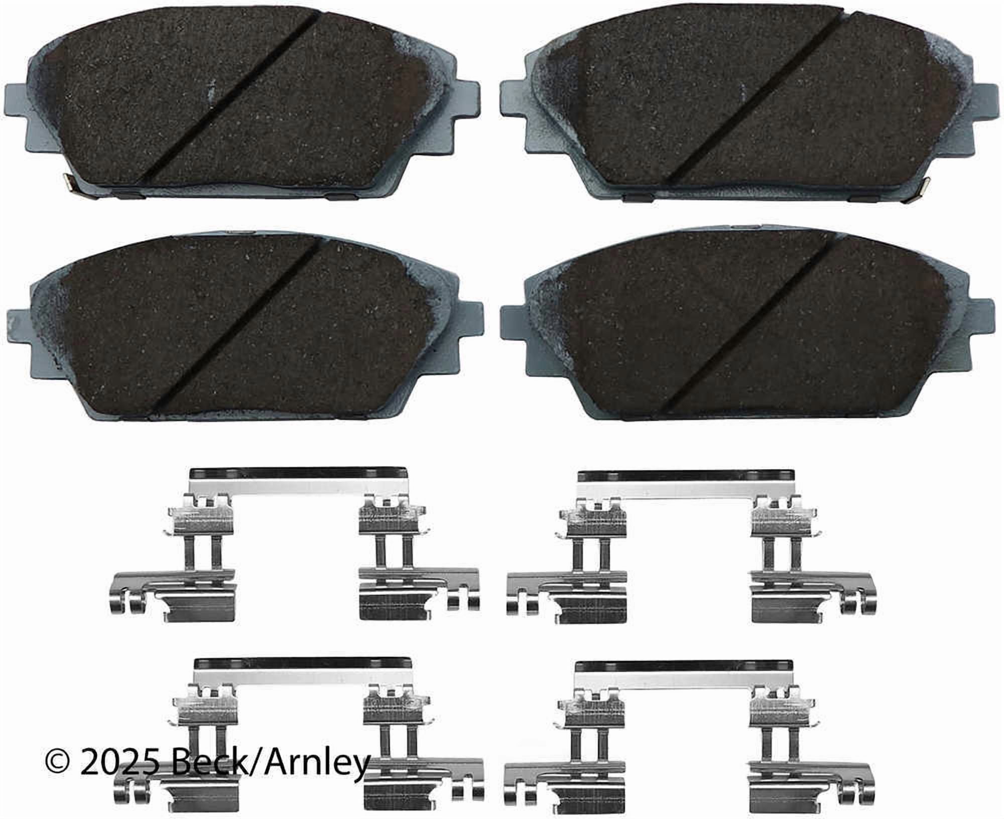 Beck/Arnley 085-6983 Disc Brake Pad