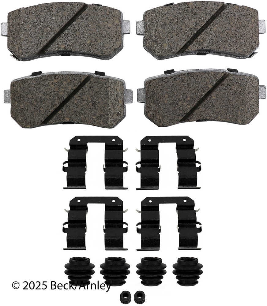 Beck/Arnley 085-6988 Disc Brake Pad