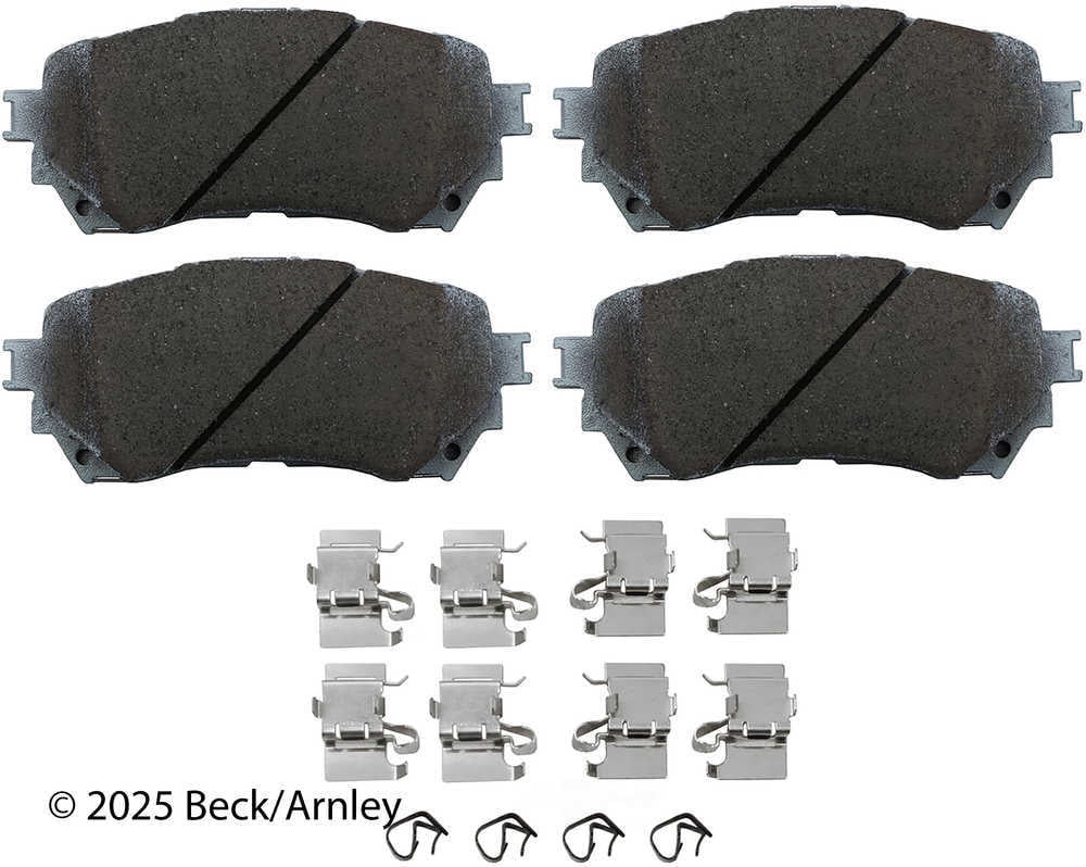 Beck/Arnley 085-6991 Disc Brake Pad