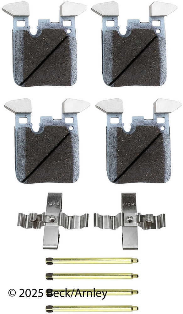 Beck/Arnley 085-7012 Disc Brake Pad