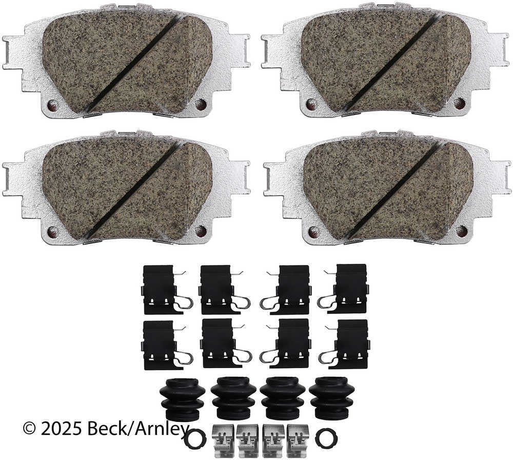 Beck/Arnley 085-7109A Disc Brake Pad
