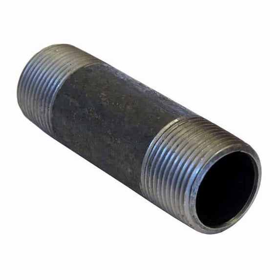 Pipe, Steel, 1/2 in, NPT x NPT, 4 ft 0330219189