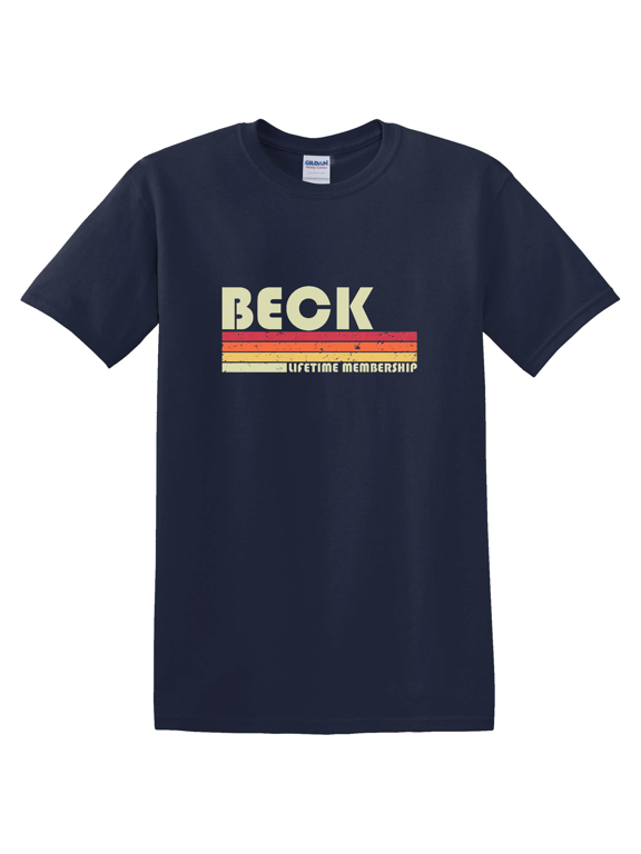Beck Surname Retro Reunion Graphic T-Shirt