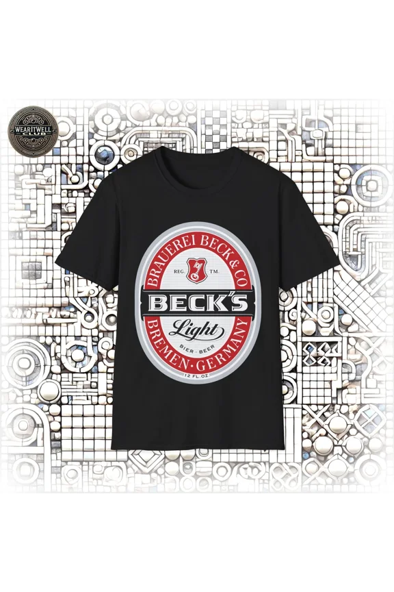 Beck's Lgo Oval Logo Unisex T-Shirt