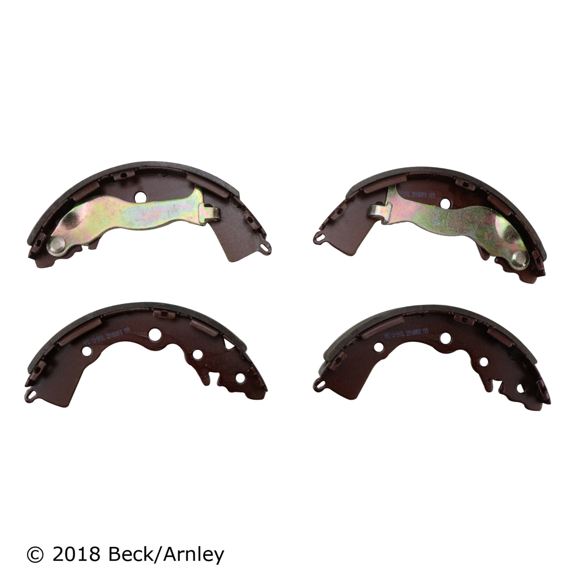 BeckArnley 081-3181 New Brake Shoes