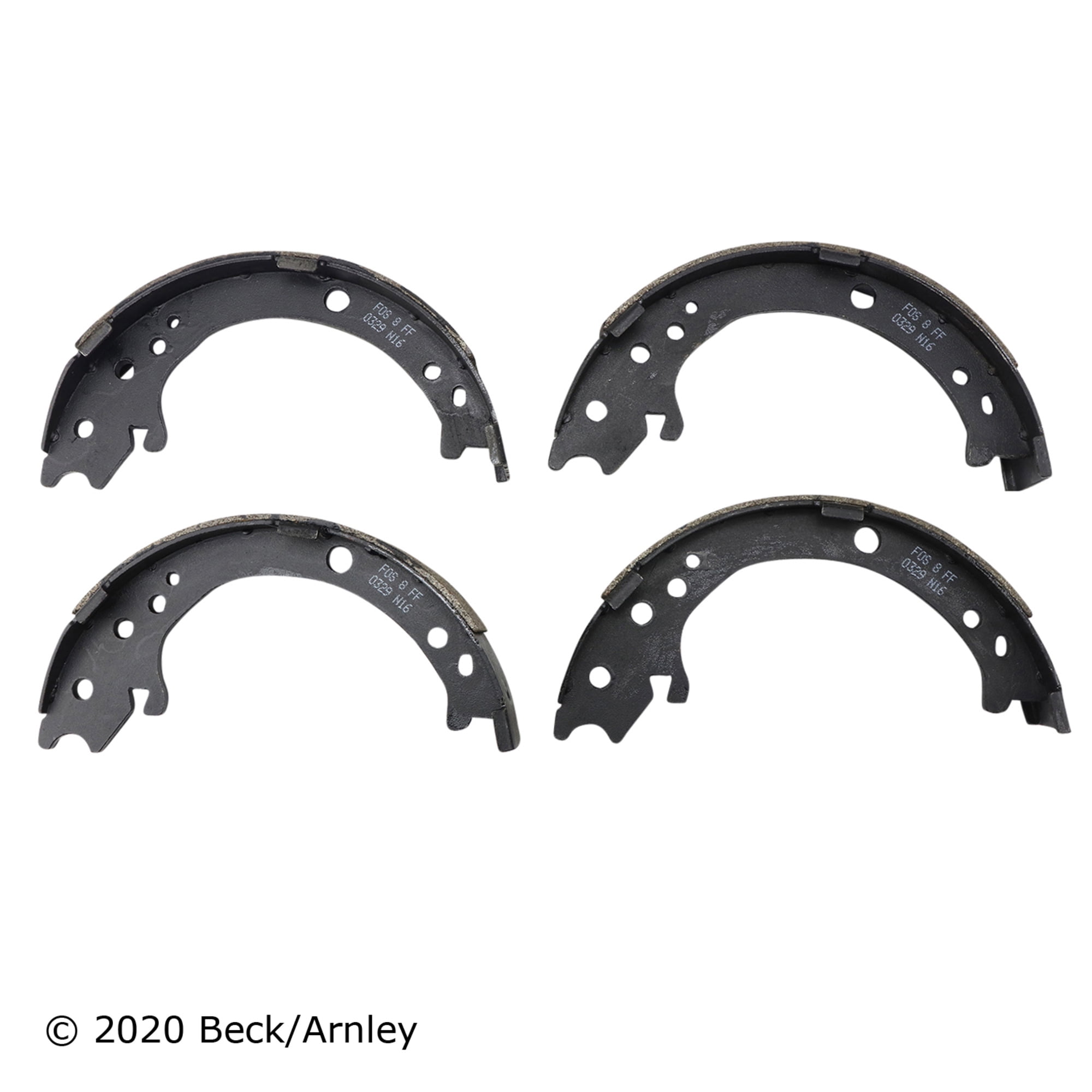 BeckArnley 081-3231 Emergency Brake Shoes