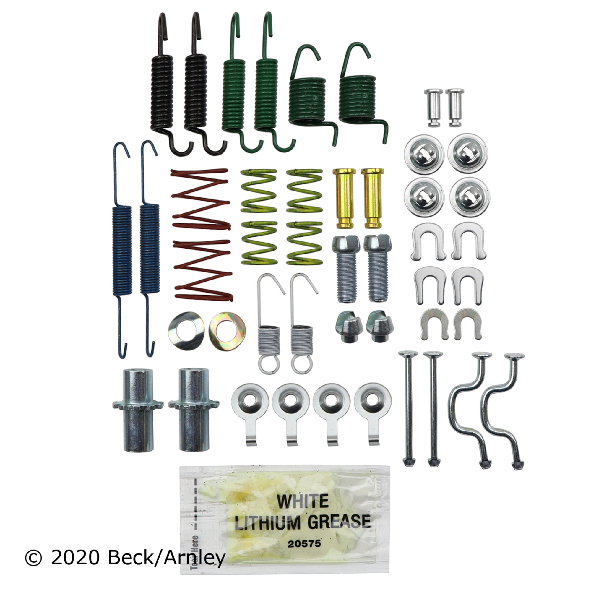 BeckArnley 084-1661 Emergency Brake Shoe Hardware Kit