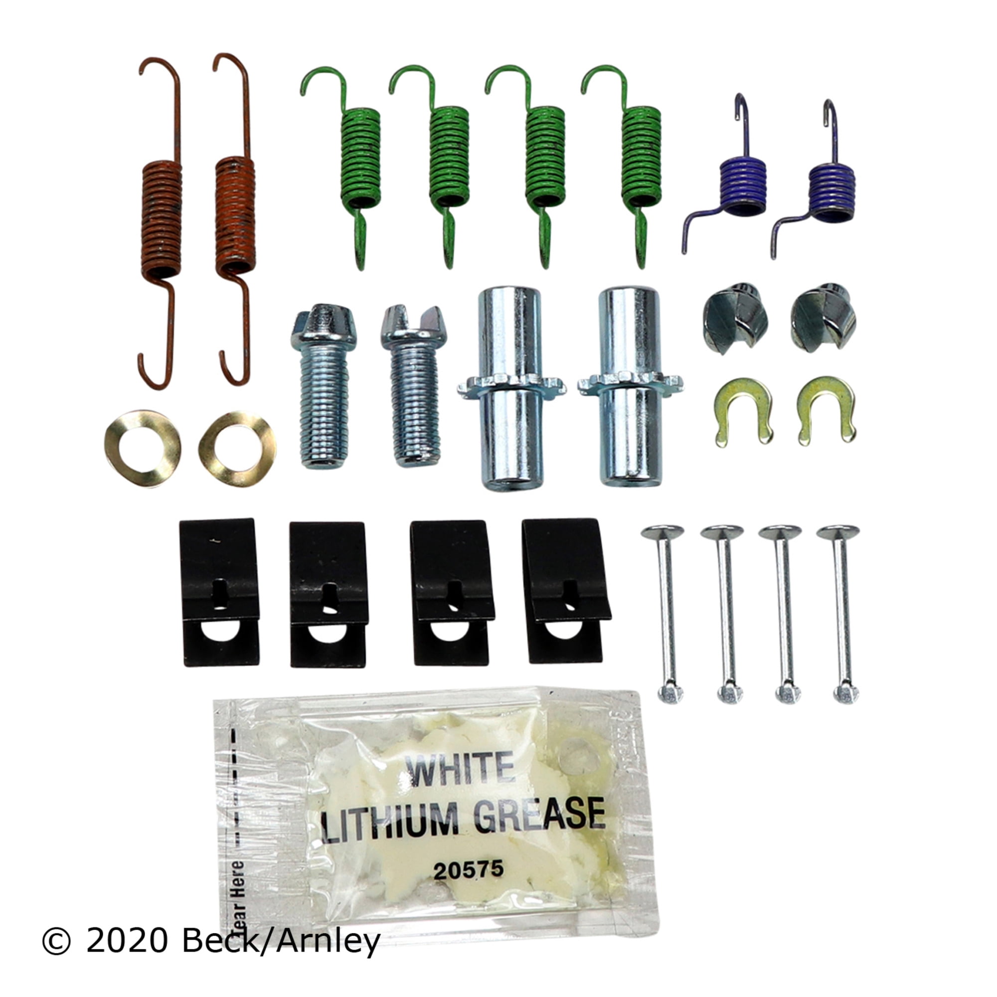 BeckArnley 084-1664 Emergency Brake Shoe Hardware Kit
