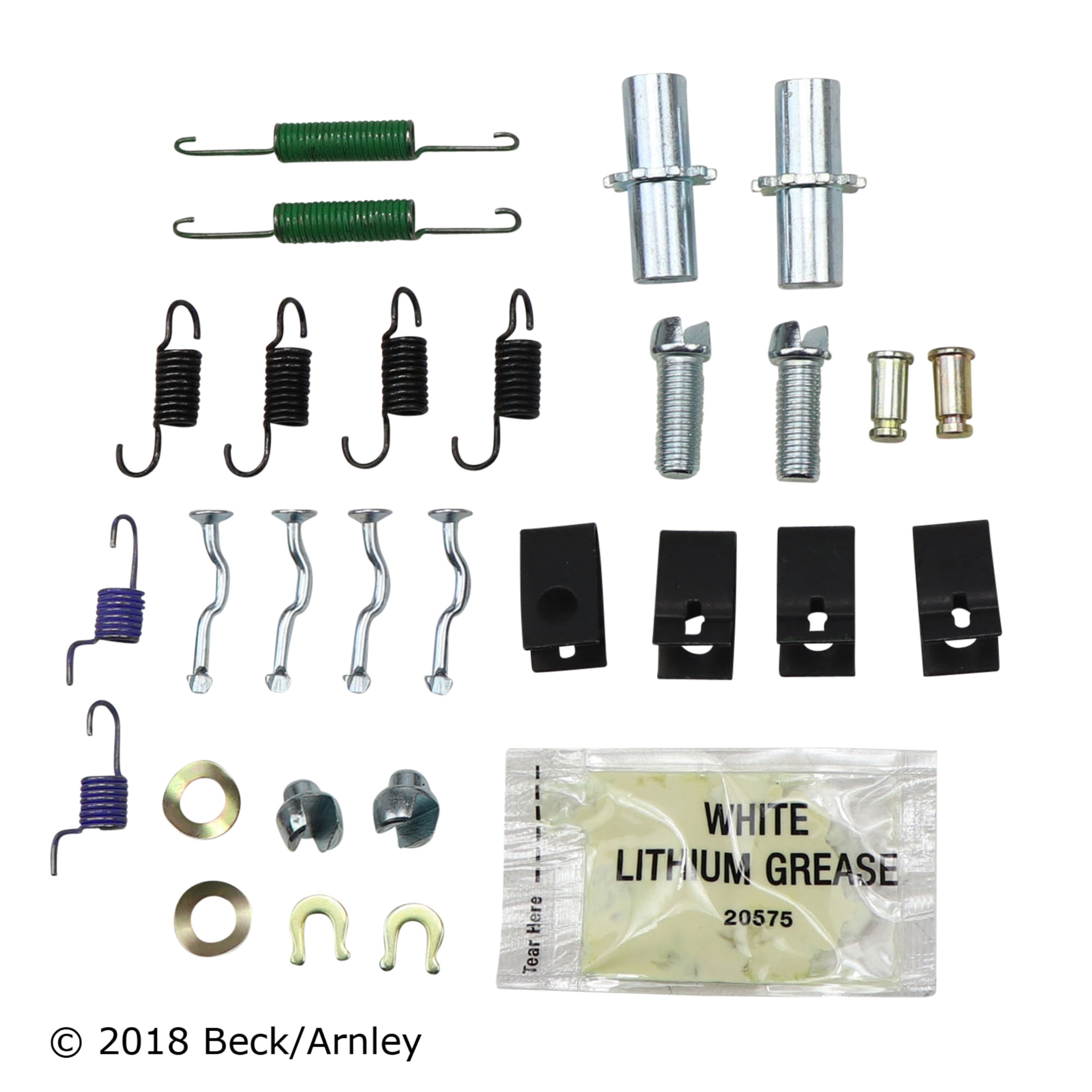 BeckArnley 084-1691 Emergency Brake Shoe Hardware Kit