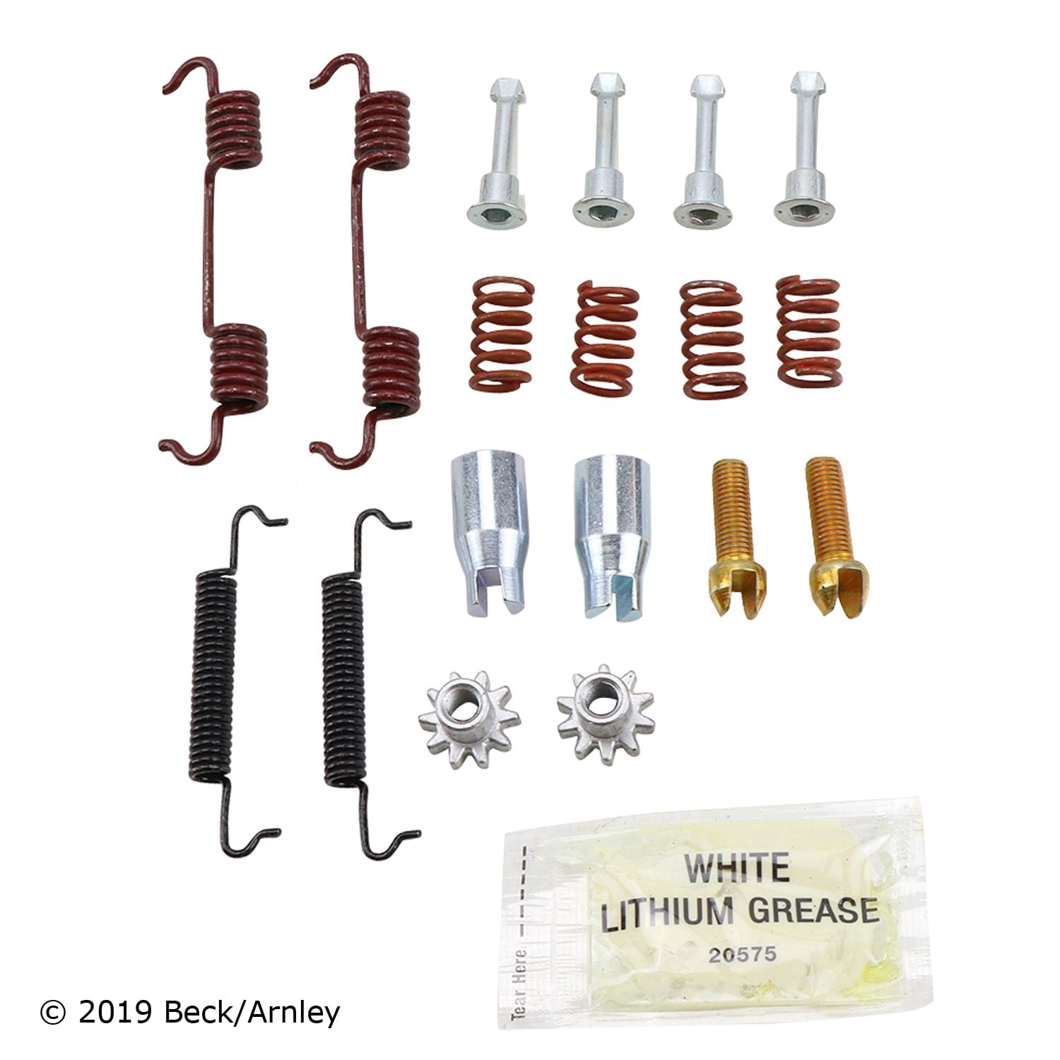 BeckArnley 084-1833 Emergency Brake Shoe Hardware Kit