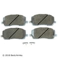 thumbnail image 1 of BeckArnley 085-1658 Premium Asm Brake Pads, 1 of 4