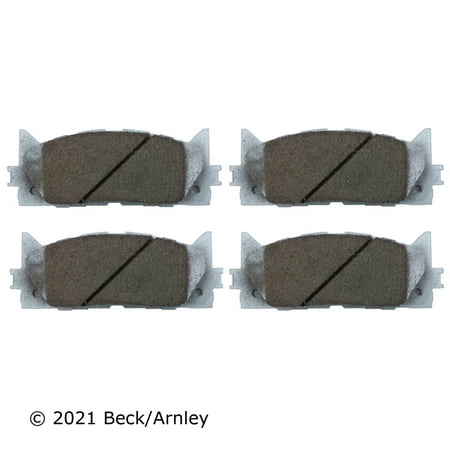 BeckArnley 085-1758 Premium Asm Brake Pads