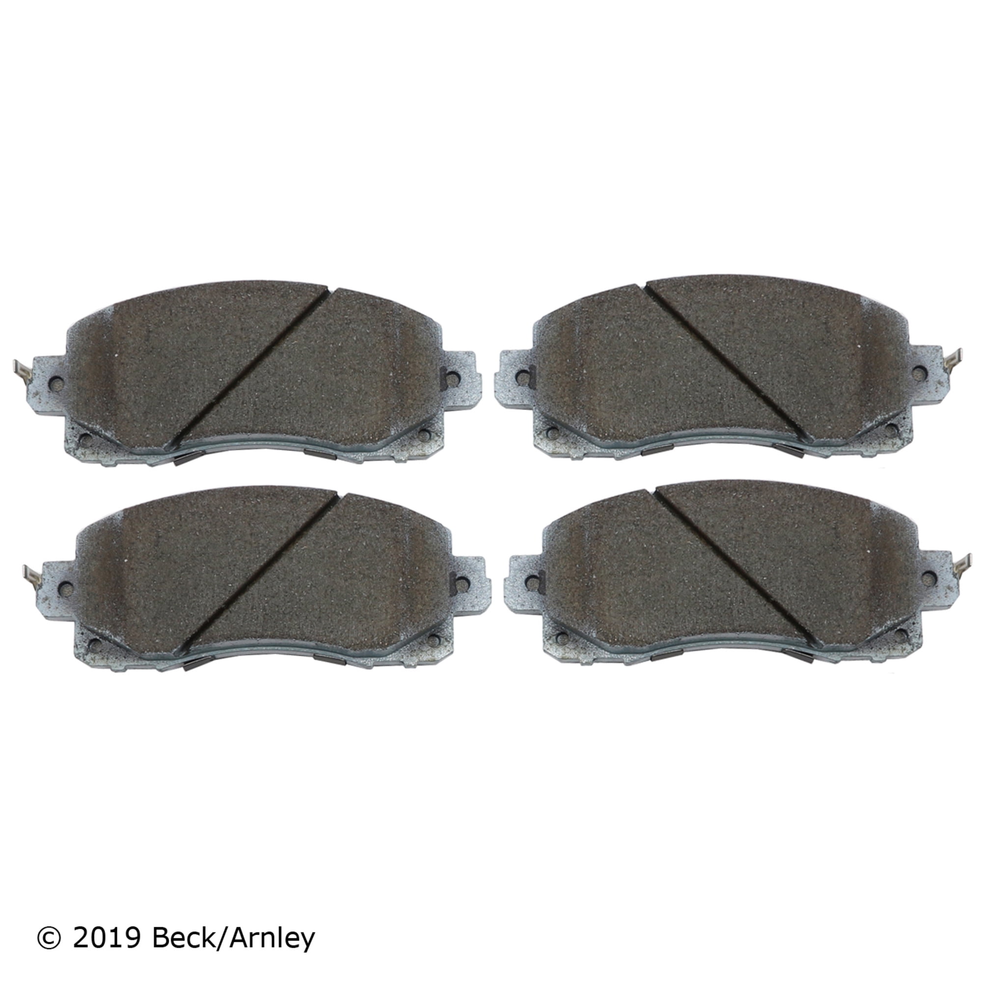 BeckArnley 085-2092 Premium Asm Brake Pads