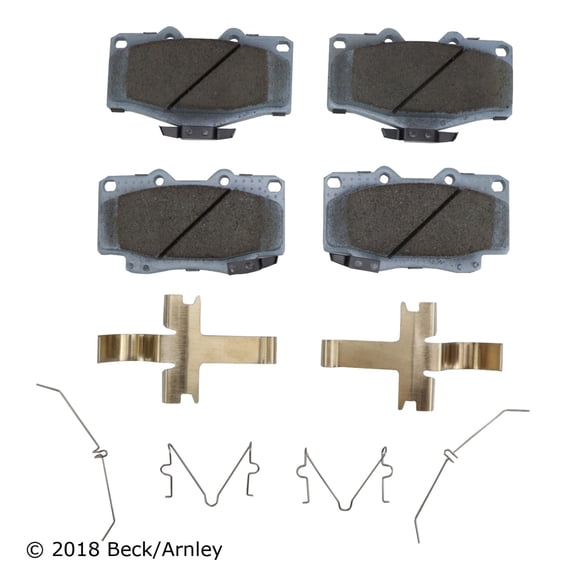 BeckArnley 085-6391 Premium Asm Pads W / Hardware