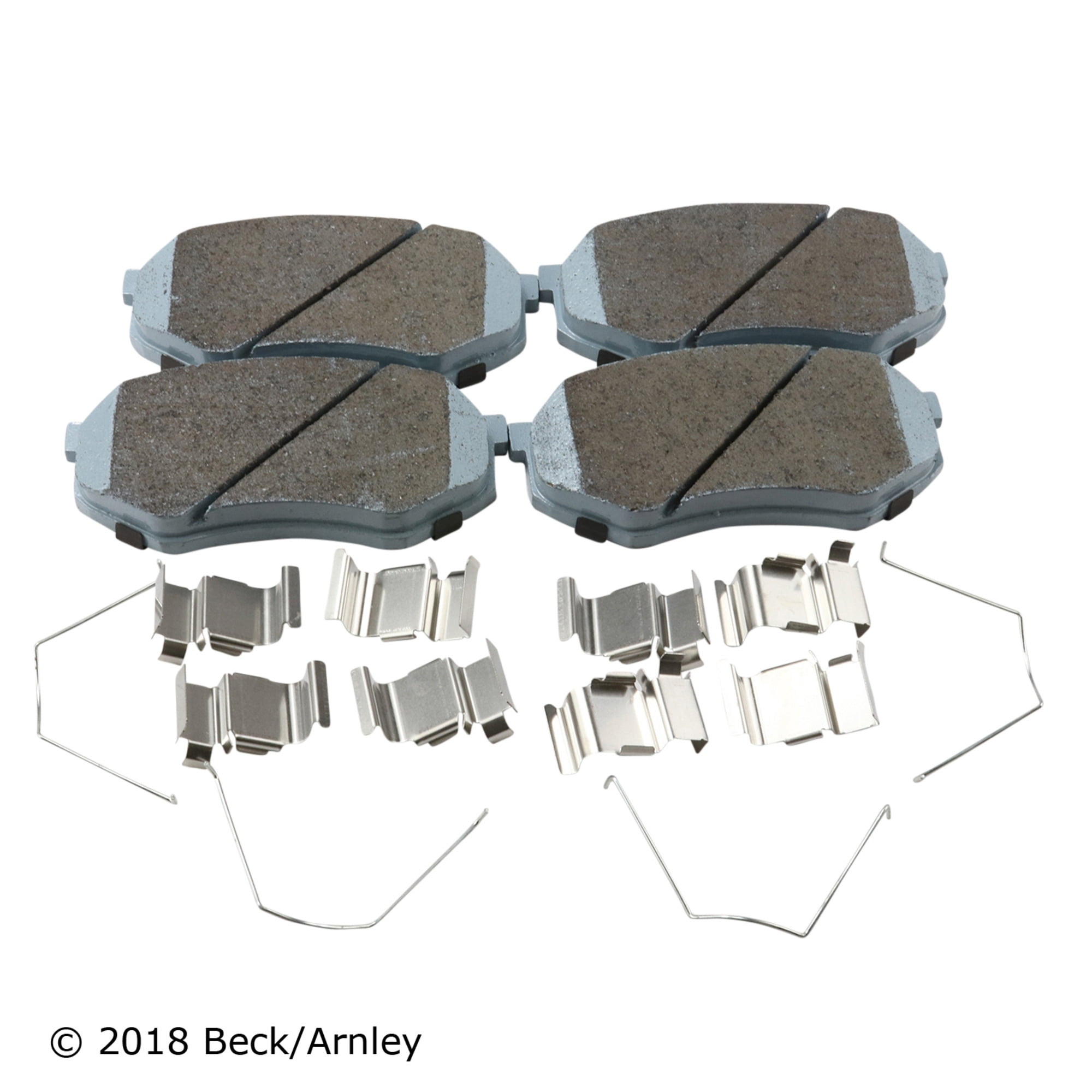 BeckArnley 085-6535 Premium Asm Pads W / Hardware