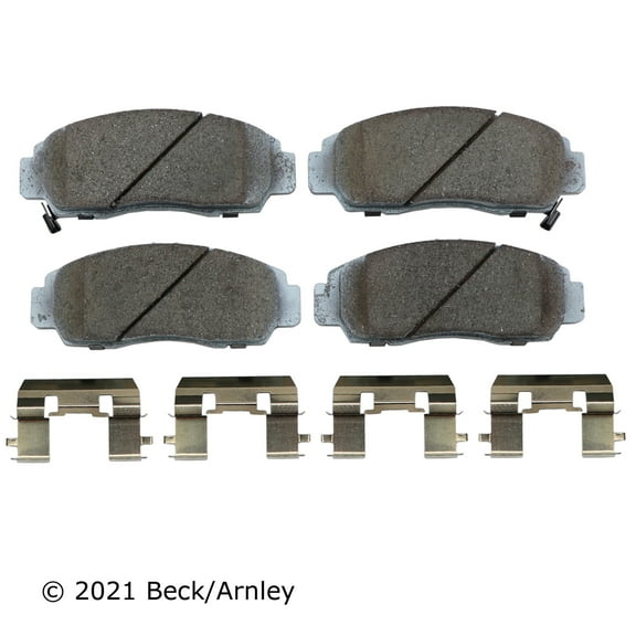 BeckArnley 085-6574 Premium Asm Pads W / Hardware