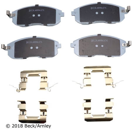 BeckArnley 085-6640 Premium Asm Pads W / Hardware