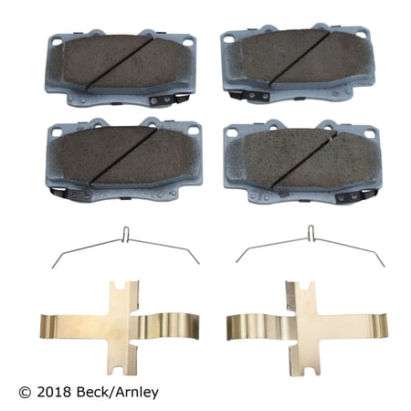 BeckArnley 085-6641 Premium Asm Pads W / Hardware