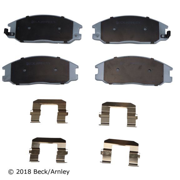 BeckArnley 085-6675 Premium Asm Pads W / Hardware