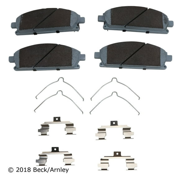 BeckArnley 085-6691 Premium Asm Pads W / Hardware