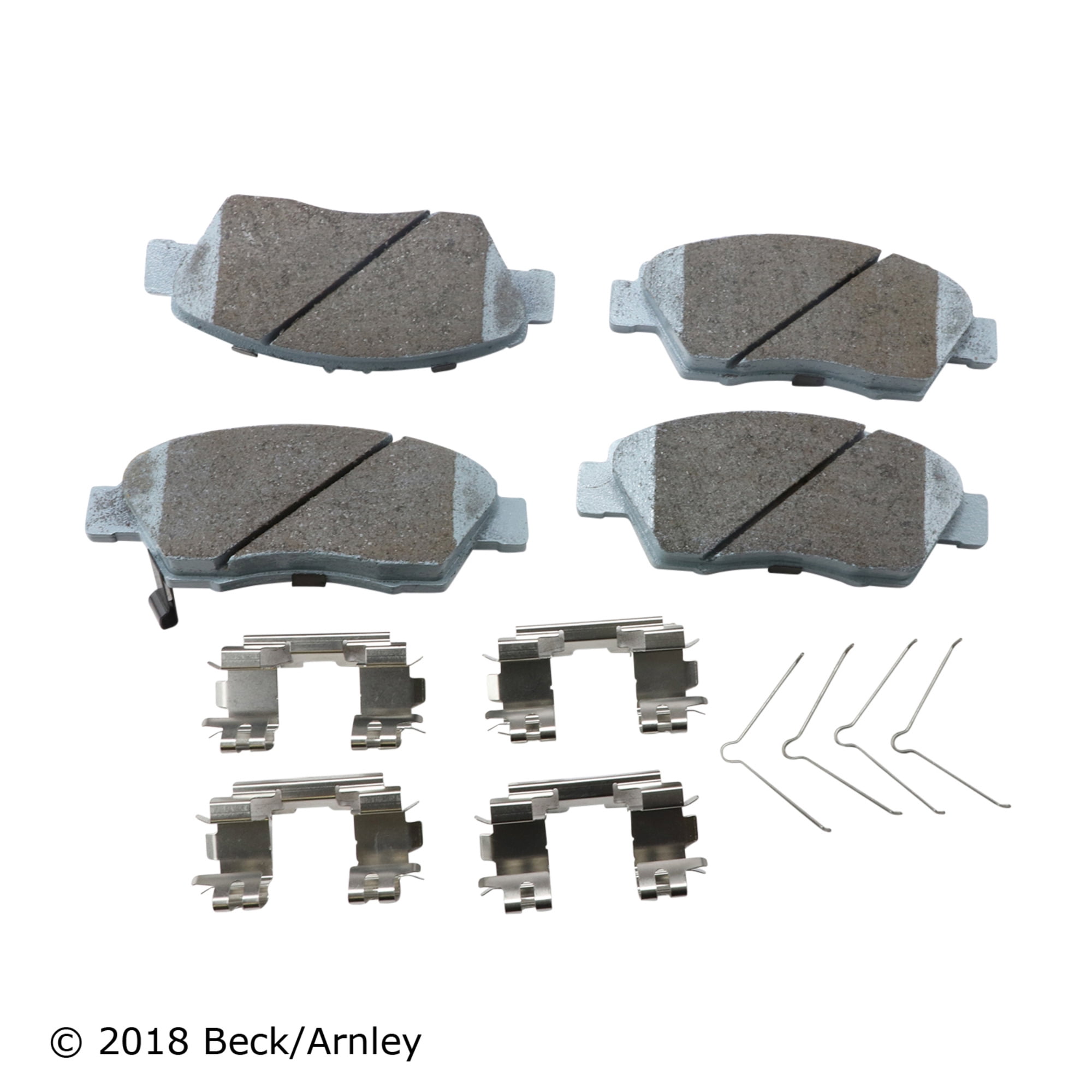 BeckArnley 085-6693 Premium Asm Pads W / Hardware